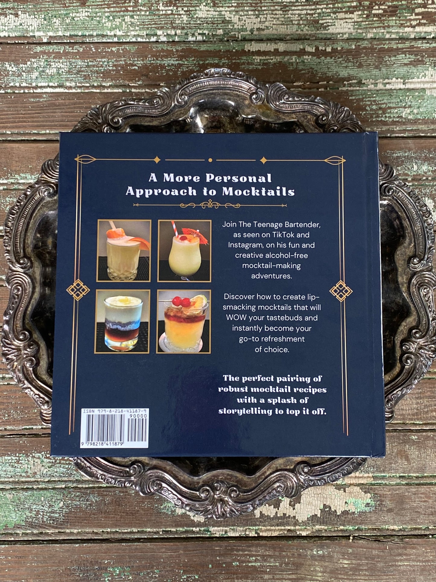 (SIGNED)The Teenage Bartender's Mocktail Guide (Hardcover)