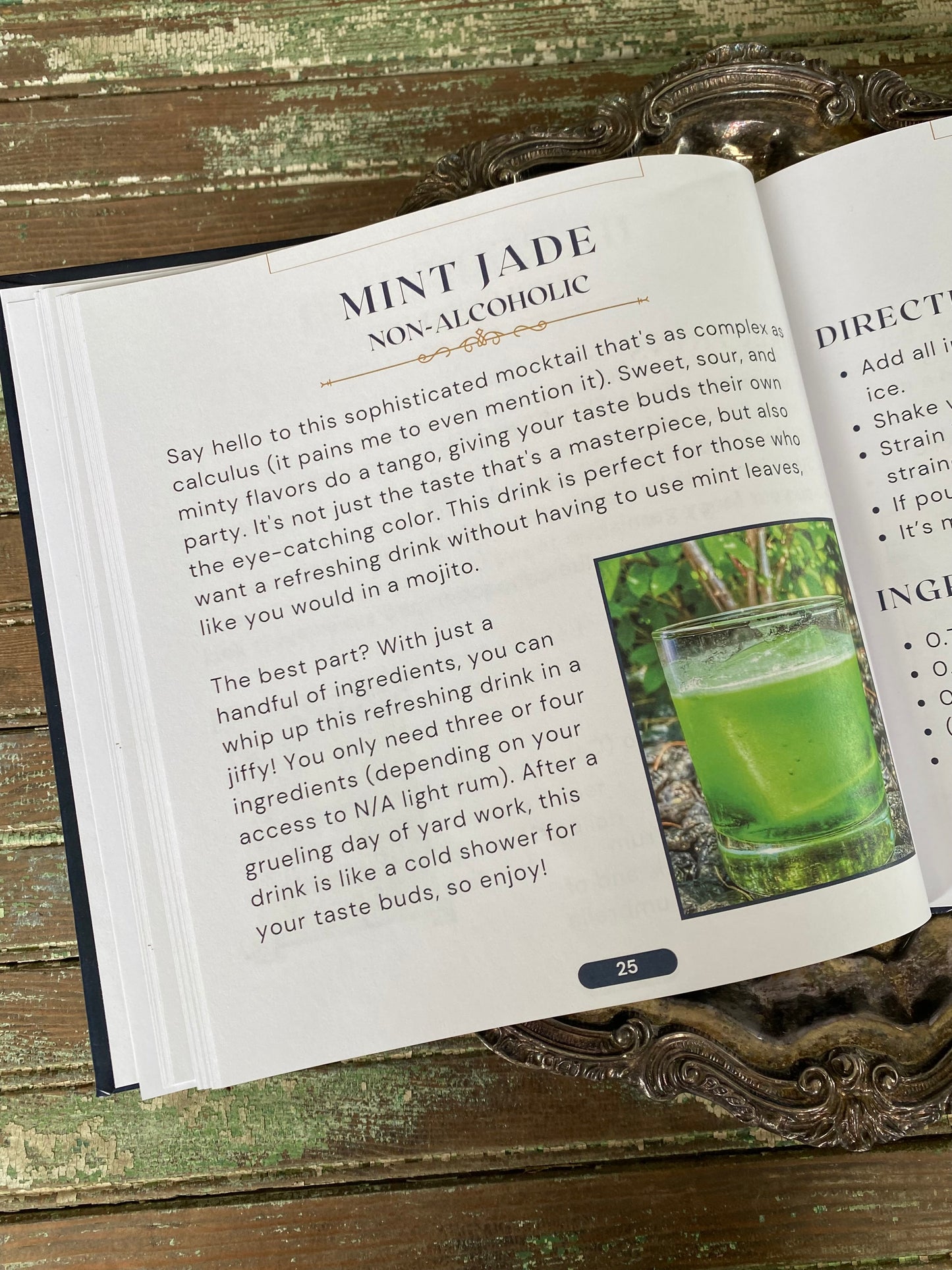 (SIGNED)The Teenage Bartender's Mocktail Guide (Hardcover)