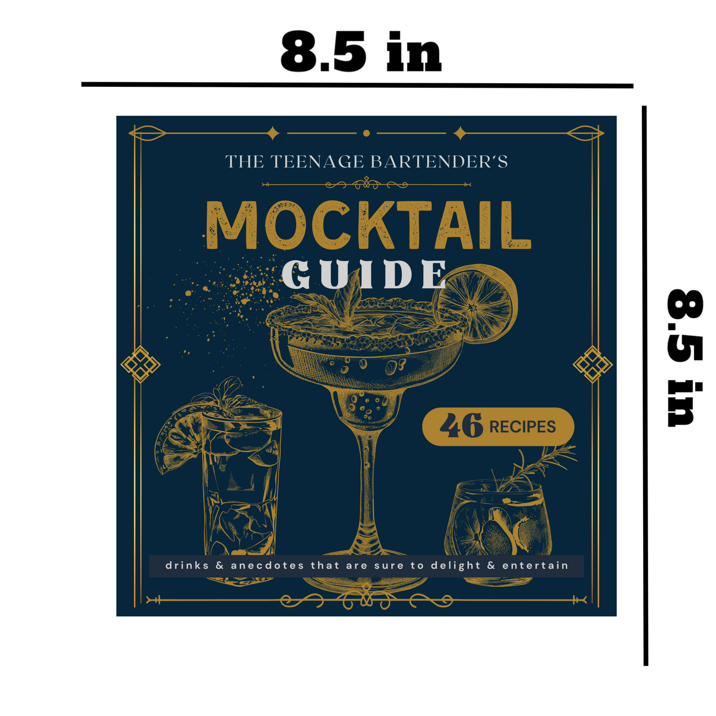 (SIGNED)The Teenage Bartender's Mocktail Guide (Hardcover)